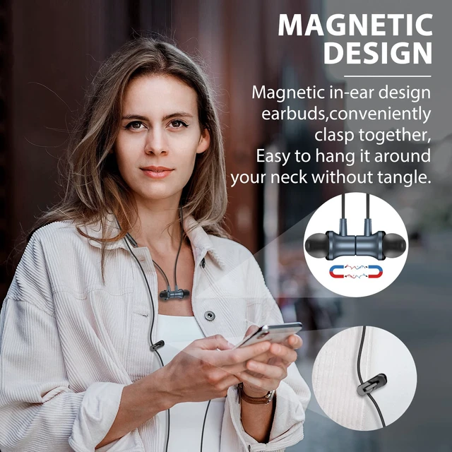 Alt view image 4 of 7 - USB C Headphone Wired Ear Buds for Samsung S26 Ultra S25 A16 A17 A36 Z Flip Magnetic Type C Earphone for iPhone 18 Pro Max 17 16 15 16e 17e HD Mic in Ear Noise Isolation Earbuds for iPad A16 Pixel 10a