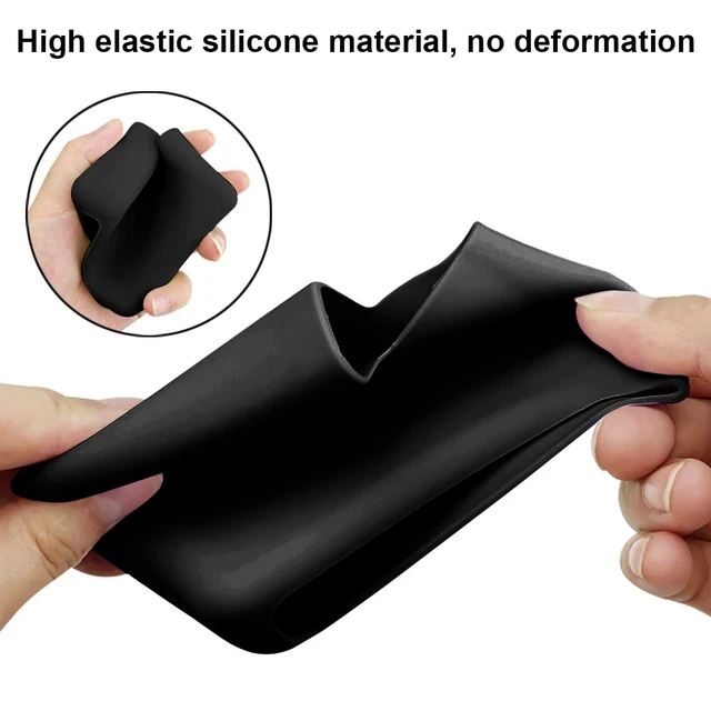 Alt view image 3 of 7 - 70W Soft Silicone Charger Protector Case Cover for MacBook Air 13 13.6 15 inch M5 M4 M3 M2 Chip 2022-2026, 70W Power Adapter Cover Pro 14 M5 M4 M3 with 11/12/16-core CPU 2025-2023, Black