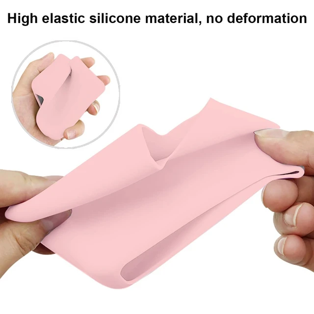 Alt view image 3 of 7 - Soft Silicone 70W Charger Protector Case Cover Sleeve for 2022-2026 MacBook Air 13 13.6 15 inch M5 M4 M3 M2 70W Power Adapter Cover Pro 14 M5 M4 M3 with 11/12/16-core CPU 2025-2023, Pink