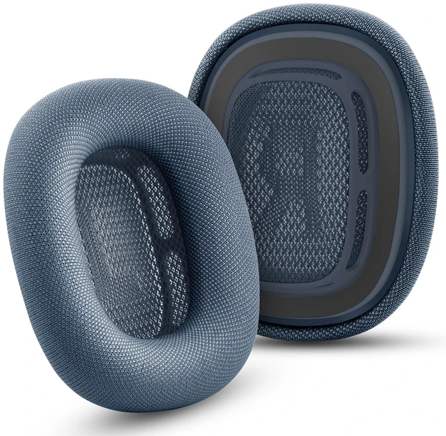 Main image of Replacement Ear Cushions for Apple AirPods Max 1 & 2 Upgraded Memory Foam Pads with Durable Fabric,Sound Insulation and Noise Reduction,Strong Magnetic Fit,Sweat-Resistant,Breathable Comfort(Blue)