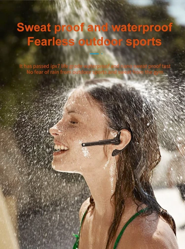 Alt view image 7 of 7 - YYK-520 Bluetooth Earphones with 500 Hours Standby time, LED Charging case, 270 Degree Rotating Microphone Suitable for Business/Office/Driving, Compatible with Android/iPhone