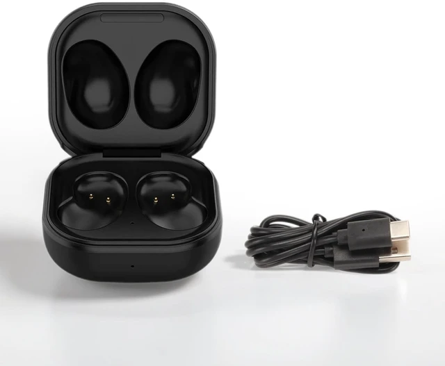 Main image of Charging Case for Galaxy Buds Live, 600mAh, Black Replacement Charger Cover Dock for SAMSUNG Buds Live R180, Built-in 600mAh Battery, LED Indicator, Travel Friendly