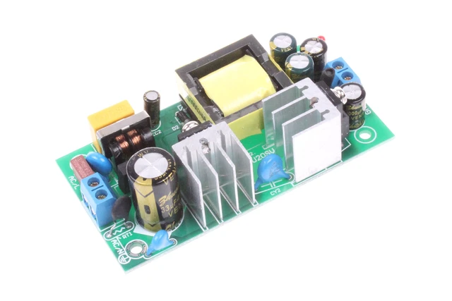 Alt view image 5 of 6 - AC to DC Precision Buck Power Supply Module AC 120V 100V-264V to 5V 3A 3000mA Isolated Step-Down DC Module (5V 3A) Green