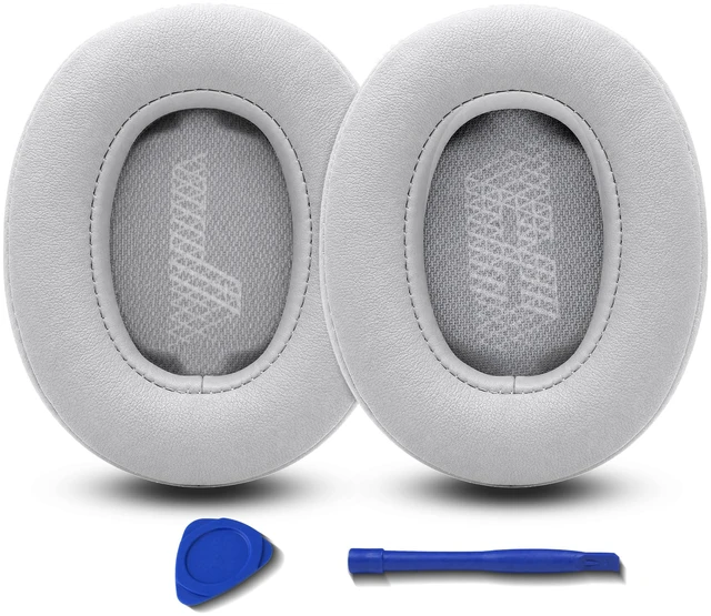 Main image of Replacement Ear Pads for JBL Live 500BT/Live 500 BT Headphone, Extra Thick Cushions, Ear Cups Cover, Soft LeatherMemory Foam Headset Earpads (Gray)