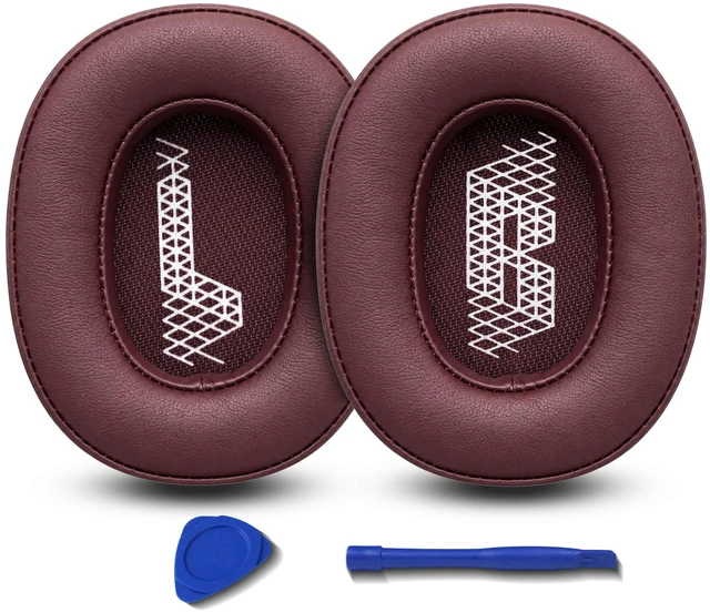 Main image of Replacement Ear Pads for JBL Live 500BT/Live 500 BT Headphone, Extra Thick Cushions, Ear Cups Cover, Soft LeatherMemory Foam Headset Earpads (Red)