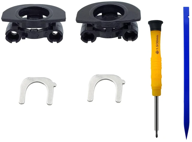Main image of Left&Right Plastic Hinge Swivel + XM4 U Shaped Metal Hinge Lock Grove Replacement for Sony WH-1000XM4 WH1000XM4 Headphone (Left+Right)
