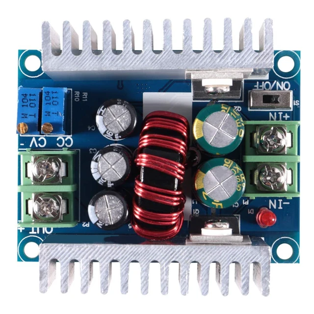 Alt view image 2 of 7 - 3pcs 20A 300W CC CV Step Down Module Adjustable DC 6-40V to 1.2-36V Voltage Regulator Buck Converter Constant Current Power Supply Module