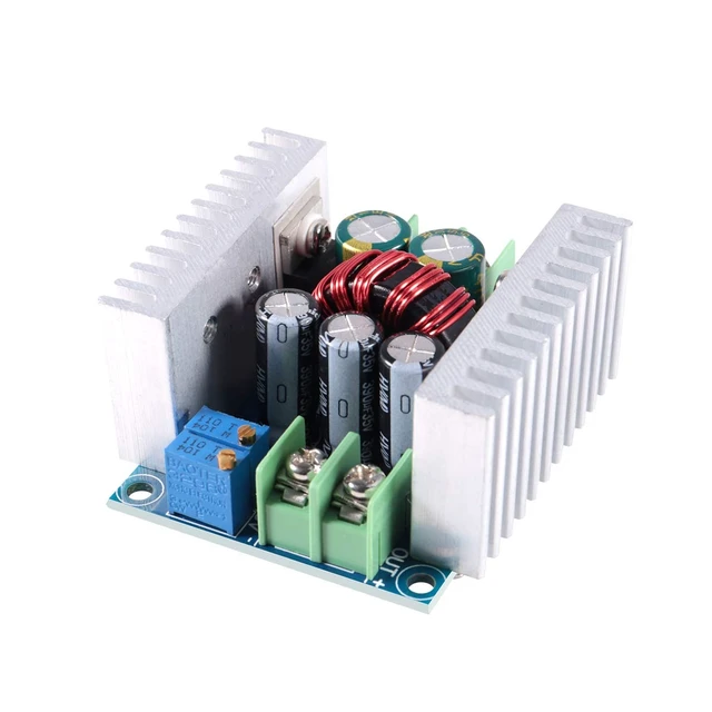 Alt view image 5 of 7 - 3pcs 20A 300W CC CV Step Down Module Adjustable DC 6-40V to 1.2-36V Voltage Regulator Buck Converter Constant Current Power Supply Module