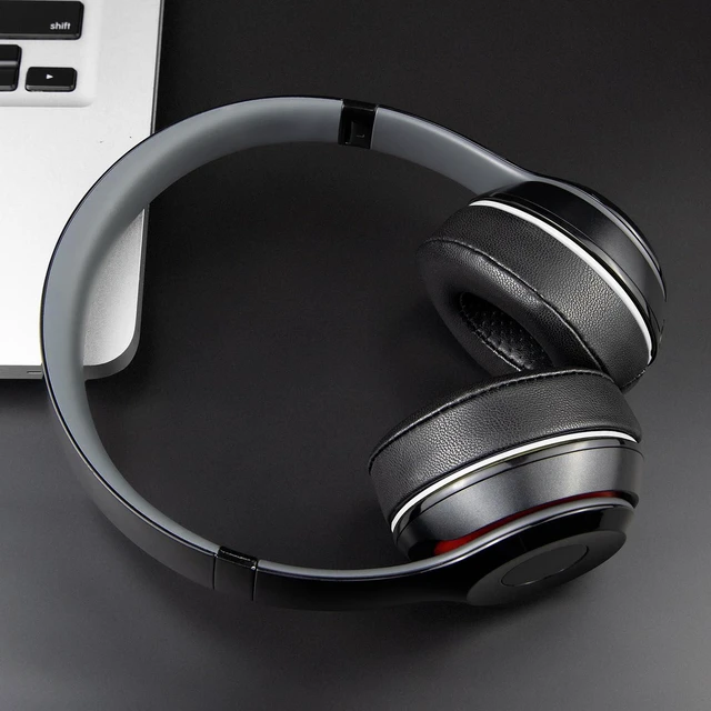 Alt view image 6 of 7 - Lambskin Earpads for Beats Solo 3 & Solo 2 Headphones - Black Do Not Fit Beats (Studio Over-Ear, Solo HD, Solo 4)
