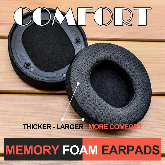Alt view image 4 of 7 - Replacement Ear Pads Compatible with LS35X LS50X LS31 LS41 Headset by I Improved Durability & Sound (Breathable Mesh)