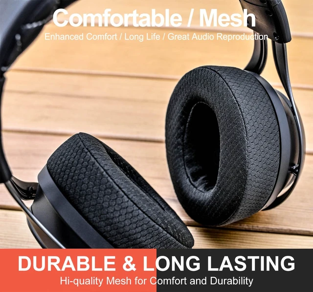 Alt view image 6 of 7 - Replacement Ear Pads Compatible with LS35X LS50X LS31 LS41 Headset by I Improved Durability & Sound (Breathable Mesh)