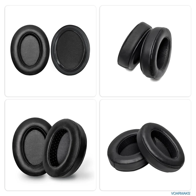 Alt view image 6 of 7 - Sheepskin Ear Pads - Compatible with Sennheiser HD280 Headphones - Soft Memory Foam Premium Real Leather