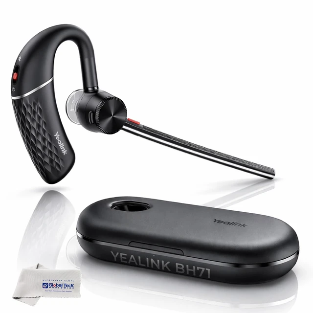Main image of Yealink BH71 Teams Certified Wireless Headset Only 1208651 - Deskphone, PC,Mac, Video Calls, Mobile Phone Calls, Compatible with Zoom, RingCentral, Meet, Teams, Gold Support Plan Bundle