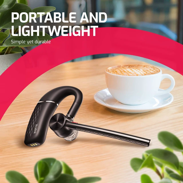 Alt view image 4 of 7 - Yealink BH71 Teams Certified Wireless Headset Only 1208651 - Deskphone, PC,Mac, Video Calls, Mobile Phone Calls, Compatible with Zoom, RingCentral, Meet, Teams, Gold Support Plan Bundle