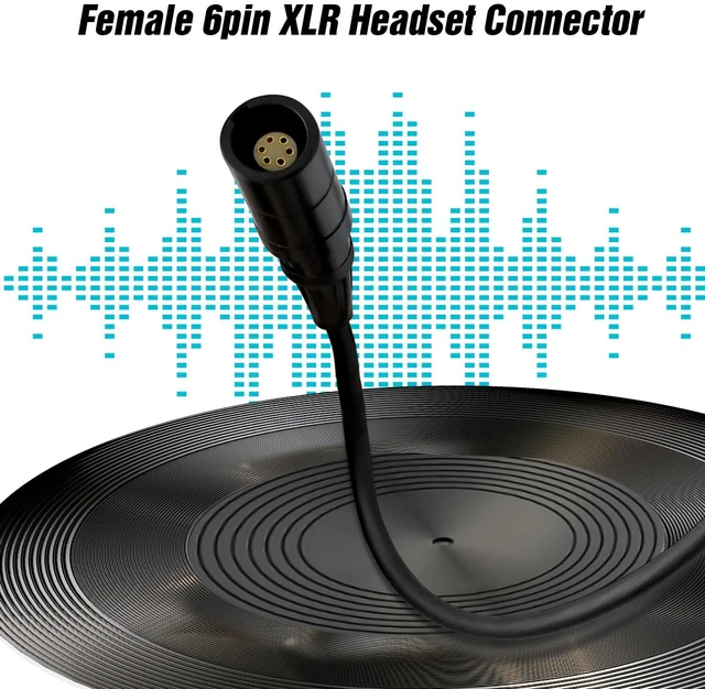 Alt view image 4 of 6 - for Bose A20 A30 Headset Lemo 6Pin GA Dual Plugs Pilot Headphones Adapter PJ-068 PJ-055 Connector,Twin Plug Fixed Wing Aircraft Converter,General Aviation Headsets Adapter