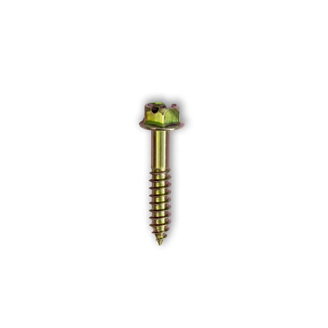 Alt view image 3 of 4 - Single Ground Screw White Clips for Single Antenna Ground Wire Cable Management 100 Pcs