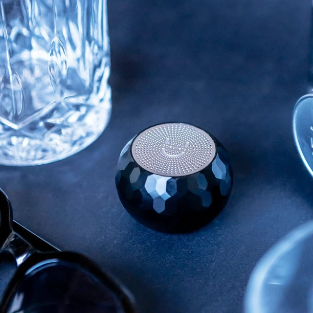 Alt view image 4 of 5 - U Speakers Mini Glam Portable Wireless Bluetooth Speaker with Magnetic Base, Mic & Selfie Remote Control Active Lifestyle Travel Home Office Bundle with Coordinating Speaker, Pairing