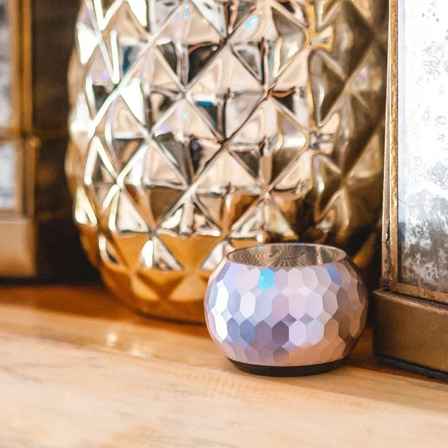 Alt view image 5 of 5 - U Speakers Mini Glam Portable Wireless Bluetooth Speaker with Magnetic Base, Mic & Selfie Remote Control Active Lifestyle Travel Home Office Bundle with Coordinating Speaker, Pairing