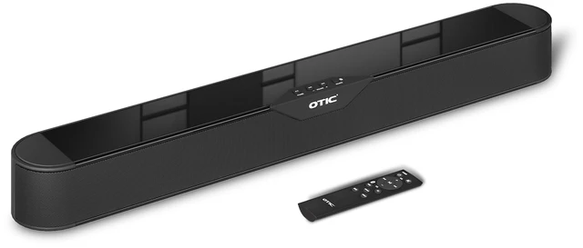 Main image of Sound Bar for Smart TV, 2.0ch Dolby Atmos, Speaker for Home Theater 32 Soundbar Bluetooth 5.4/HDMI ARC/Optical/Aux, DSP Audio Tuning, 5 EQ Modes, Bass, Compact for TV/PC/Gaming/Projectors