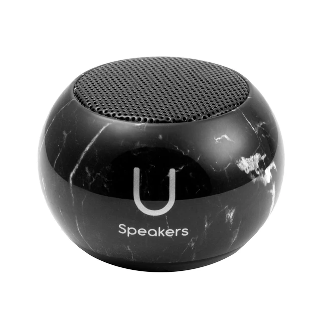 Alt view image 2 of 7 - U Speakers Special Edition Mini Marble Portable Wireless Bluetooth Speaker with Magnetic Base, Mic & Selfie Remote Control Active Lifestyle Travel Home Office Bundle with Coordinating Speaker, Pairing