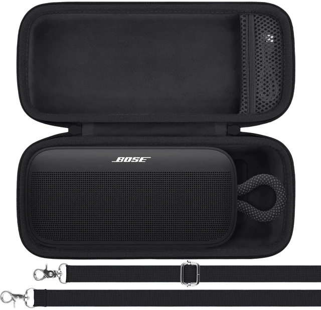Main image of Travel Case for Bose SoundLink Plus Portable Bluetooth Speaker,Black EVA Hard Shell, Easy Carry Handle, Impact Resistant Protection, Soft Interior Lining, Secure Custom Fit, Protective Case Only