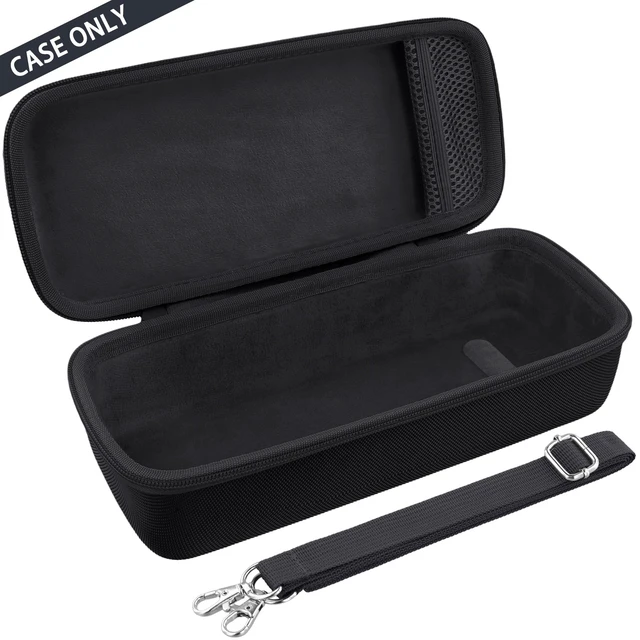 Alt view image 3 of 7 - Travel Case for Bose SoundLink Plus Portable Bluetooth Speaker,Black EVA Hard Shell, Easy Carry Handle, Impact Resistant Protection, Soft Interior Lining, Secure Custom Fit, Protective Case Only
