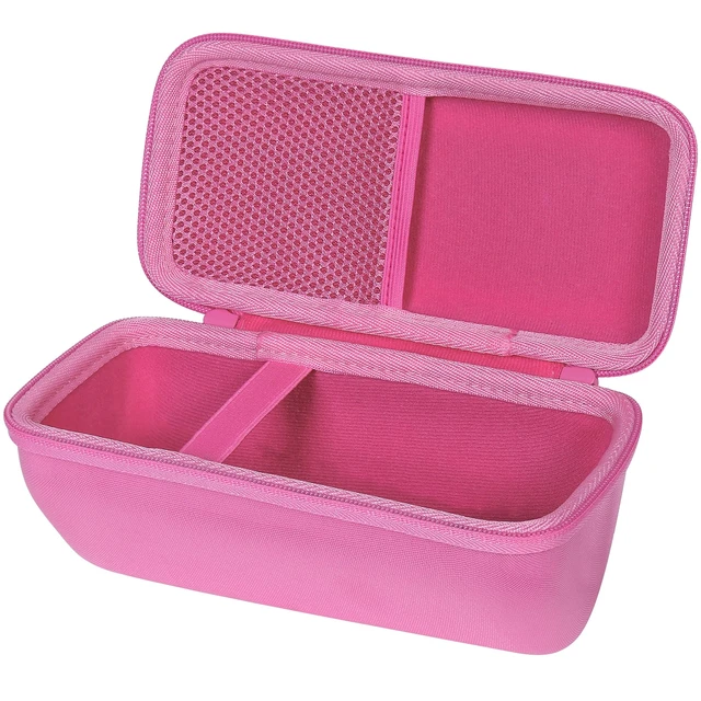 Alt view image 2 of 7 - Hard Case for BolaButty X-GO C27C Bluetooth Speaker Speaker,Pink Travel Protective Storage Bag with Mesh Pocket & Handle, Shockproof EVA Shell and Soft Lining