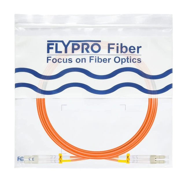 Alt view image 7 of 7 - LC to LC Fiber Patch Cable OM1 Multimode 30M/98ft Duplex, 62.5/125um MMF, MM Multi mode Fiber Jumper, For 1G Transceivers, Fully Pre-Tested, LSZH