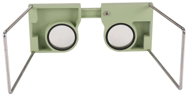Alt view image 7 of 7 - Wearable 4X Pocket Stereoscope - Lightweight Microscope with Adjustable 55-75 mm Lens Distance, Essential for Examiners, Surveyors, Engineers & Architects(2PCS)