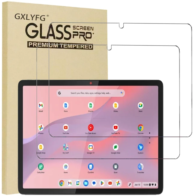 Main image of 2 Pack Tempered Glass Screen Protectors Compatible with Lenovo Chromebook Duet Gen 9, 11 inch Full Coverage,Anti Scratch, Bubble Free, 9H Hardness