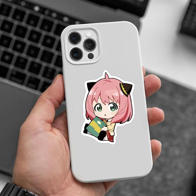 Alt view image 6 of 7 - Cute Anime Stickers (200 Pcs) Cute Cartoon PVC Sticker, Gifts for Laptop Water Bottle Skateboard Party Supplies Decorations Teens Kids