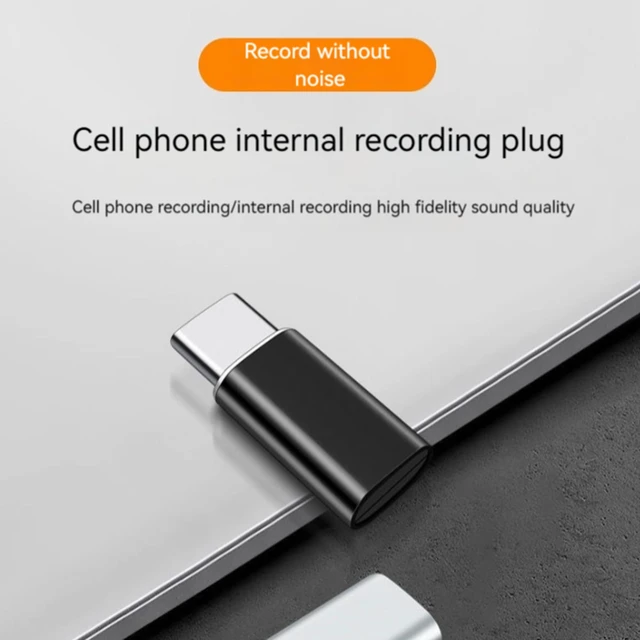 Alt view image 6 of 7 - Mic Blocker Internal Recording Adapter (Lightning) Audio and Data Security Privacy Protector, Clean Screen recording has no external sound