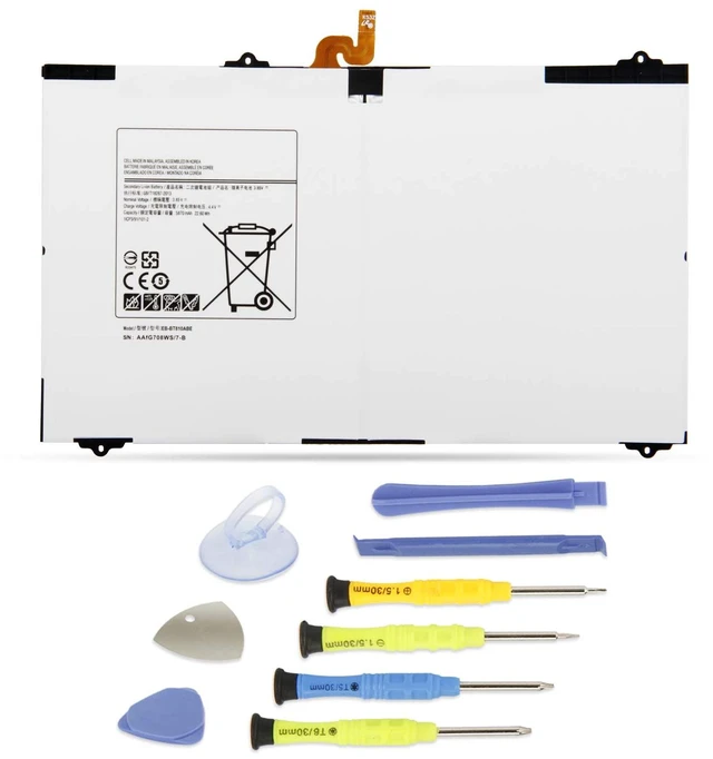 Main image of EB-BT810ABA EB-BT810ABE Tablet Battery for Samsung Galaxy Tab S2 9.7" SM-T810 T810X T813 T815 T815C T815X T815Y T817 T817A T817W T817T T817P T817X T817V T818 T818A T818V T818W T819 - with Tools