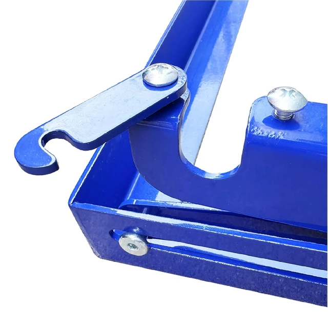 Alt view image 5 of 7 - Cable Reel Drum Roller Holder Wire Dispenser Cable Rack Fold Spool Holder Dispenser FOLD CABLE DRUM JACK BLUE