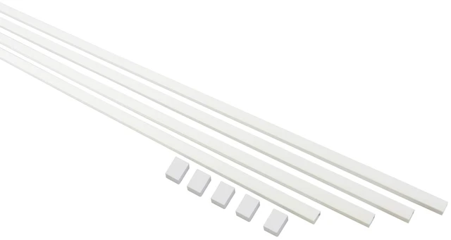 Main image of TV Wire Hider Wall Mounted 16 Feet White Cord Cover Kit for Wall Paintable Cable Raceway Adhesive Wire Concealer Wall Cable Management System