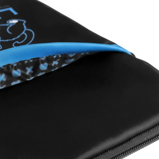 Alt view image 5 of 7 - Conquest Lights Out Fred Approved Book Sleeve Cover E-Reader & Tablet Cases, Back Pocket, Zipper Charm, Gifts for Dark Romance Readers, 8.5" x 11", Officially Licensed
