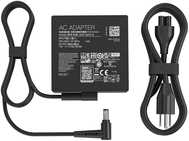 Main image of 90W 19V 4.74A 5.5 * 2.5mm Charger for Asus ADP-90YD B ROG Swift Monitor Compatible with Asus 90W 5.5*2.5mm Q550L VG27AQ X550L X550LA VG278 VG279 VG245H VG245 VG248QE VX248 VX228H VX279H Adapter