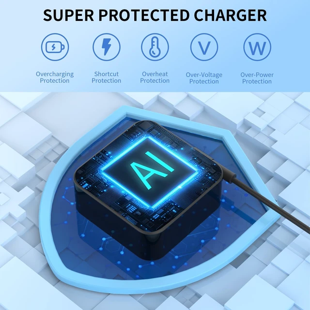 Alt view image 7 of 7 - 90W 19V 4.74A 5.5 * 2.5mm Charger for Asus ADP-90YD B ROG Swift Monitor Compatible with Asus 90W 5.5*2.5mm Q550L VG27AQ X550L X550LA VG278 VG279 VG245H VG245 VG248QE VX248 VX228H VX279H Adapter