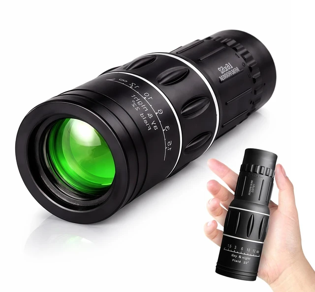 Main image of 16X52 High Powered Monocular Telescope for Adults with Upgraded 52mm Objective Lens, Suitable as Mens Gifts Ideas for Camping, Hiking, Bird Watching and Hunting