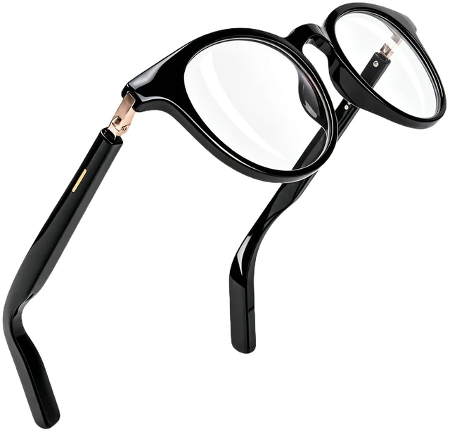 Main image of AI Smart Glasses with AI Voice Assistant & Real-Time Translation Powered By Auro AI, Lightweight TR90, Bluetooth 5.4 Audio, Photochromic Lenses, 134mm Fit & Stylish Design for Women & Men