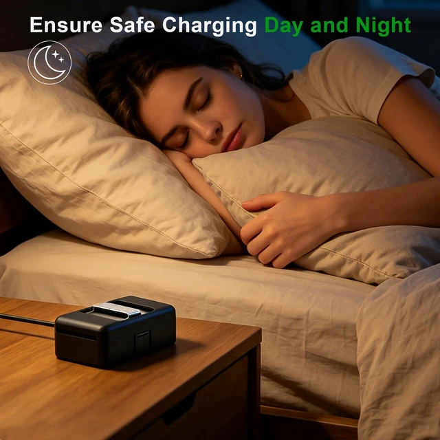 Alt view image 6 of 7 - Charger Compatible for Hume Band 1.0, Portable Safe Fast Charging Case Replacement Dock with USB Cable, Compact Nightstand Accessories for Travel Bag Desk Compatible for Hume Health Band 1.0