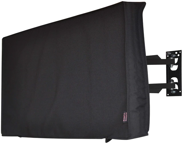 Main image of Outdoor TV Cover, Waterproof Universal Protector for 40"-43'' LCD, LED, Compatible with Standard Mounts and Stands, Built in Remote Controller Storage Pocket, Black