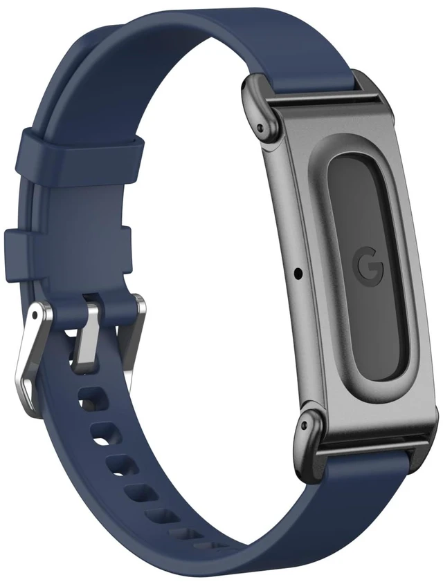 Main image of Miimal Silicone Band for Google Fitbit Air, Soft Rugged Breathable Replacement Case Band, Water & Sweat Resistant Sport Adjustable Strap Metal Bumper Case for Fitbit Air for Women Men