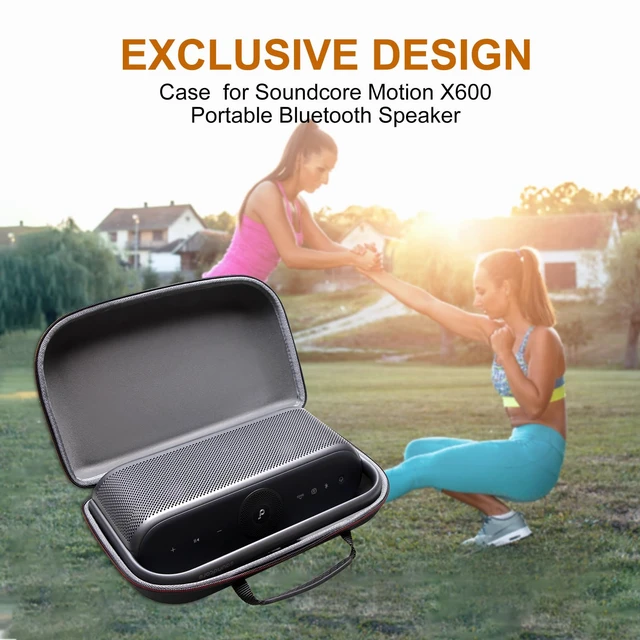 Alt view image 7 of 7 - LTGEM Case for Soundcore Motion X600 Portable Bluetooth Speaker Hard EVA Shell, Water-Resistant, Shock Protection, Scratch-Resistant Interior, Portable Travel Storage Case Only