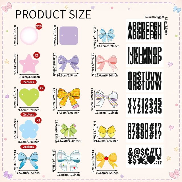 Alt view image 5 of 7 - Composition Notebook Teacher Desk Skirt Sticker with Garland DIY Teacher Desk Wrap, Peel&Stick Black White Table Skirt with Bow Banner, Waterproof Back to School Classroom Decor, 71"x24"