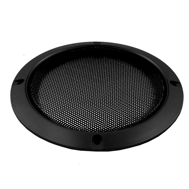 Alt view image 5 of 5 - Chinflly Speaker Covers with Metal Mesh, 4 Pcs 5 Inch Black Grills Cover Plastic Frame, Mesh Ceiling Speaker Grills Cover, with Mounting Screws, for Home Audio Car Speakers