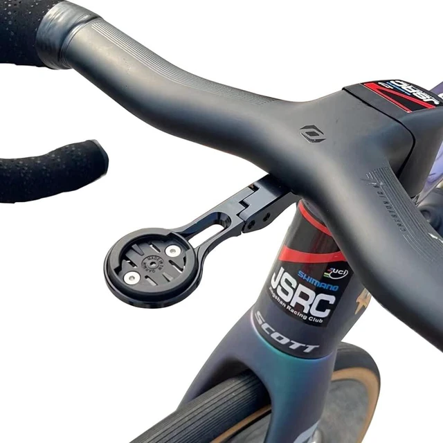 Alt view image 3 of 7 - Out Front Bike Stem Handlebar Combo Mount for Garmin Edge Wahoo Elemnt Bryton Rider Stages Dash Hammerhead Campatible with Scott Foil Addict Syncros Creston IC SL Handlebar