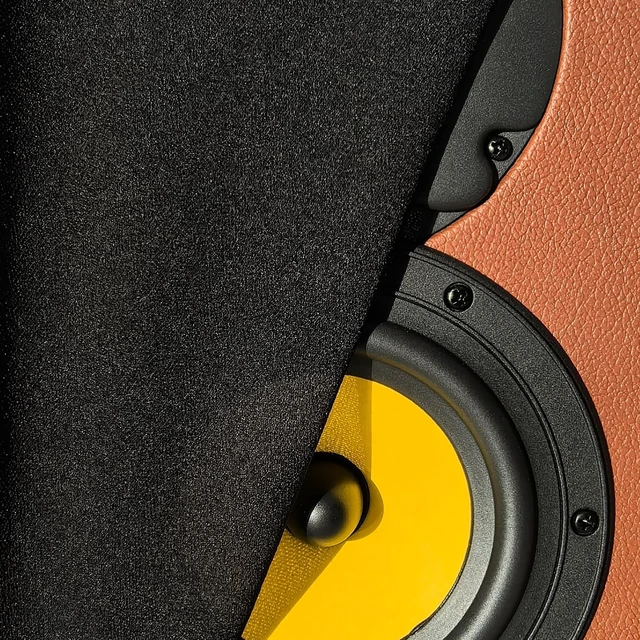 Alt view image 5 of 7 - Speaker Grill Cloth 67"x40" Black Sound Transparent Mesh Fabric Lightweight Flexible Material for Home Stage Speaker Restoration & DIY Projects