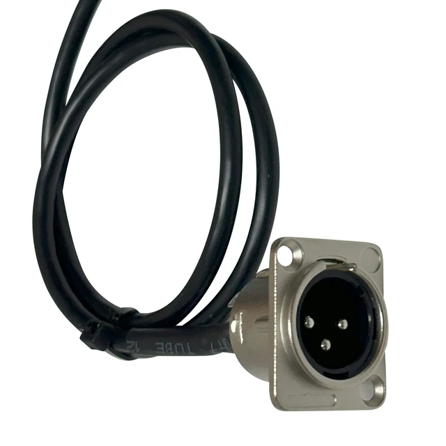 Alt view image 4 of 7 - Premium XLR Pass Through Cable, No Solder, for Stage Box, Patch Panel, Floor Box - No Solder for Pro Audio Installations (XLR Male to 1/4" TRS)