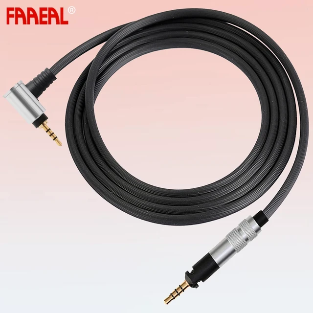 Alt view image 2 of 7 - Balance Cable Compatible with Sennheiser HD599 HD598CS HD569 HD518 Audio-Technica ATH-M50X ATH-M70X Headphones for Musician Audiophile 4.9ft 2.5mm